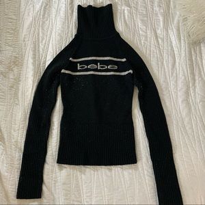 Bebe vintage 2002 turtleneck sweater